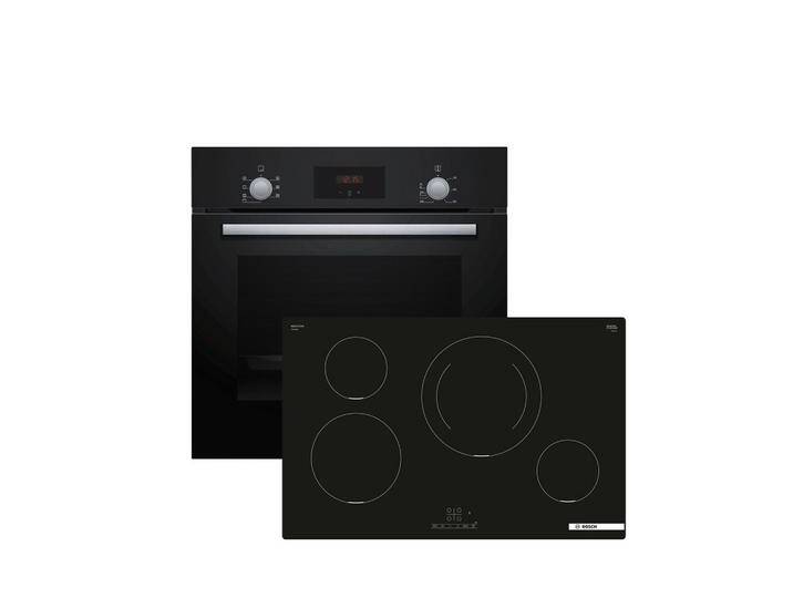 Backofenset HBD234FB85 in Schwarz von Bosch