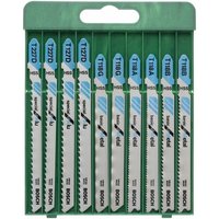 Bosch - 10tlg. Stichsägeblatt-Set T-Schaft t 118 a (2x) t 118 b (2x) t 118 g (2x) t 127 d (2x) t 227 d (2x) von Bosch