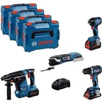 Bosch 18 Volt Profiset GSR 18 V-90 C, GDR 18 V-210 C, GBH 18 V-24 C, GOP 18 V-28 von Bosch