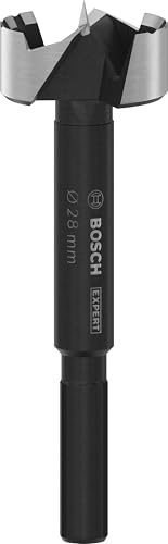 Bosch 1x EXPERT Wood Forstnerbohrer (für Weichholz, Hartholz, Ø 28,00 mm, Professional Zubehör Bohrmaschine, Schrauber) von Bosch