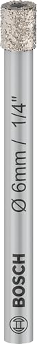 Bosch 1x PRO Ceramic Diamanttrockenbohrer für Zylinderschaft und Bohrmaschine/Schrauber (für Fliesen, Harte Fliesen, Ø 6 mm, Professional Zubehör Bohrmaschine/Schrauber) von Bosch