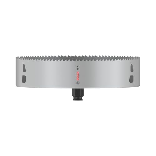 Bosch 1x PRO Multi Material Power Change Plus Lochsäge (für Weichholz, Trockenbauwand, Ø 210 mm, Professional Zubehör Bohrmaschine/Schrauber) von Bosch