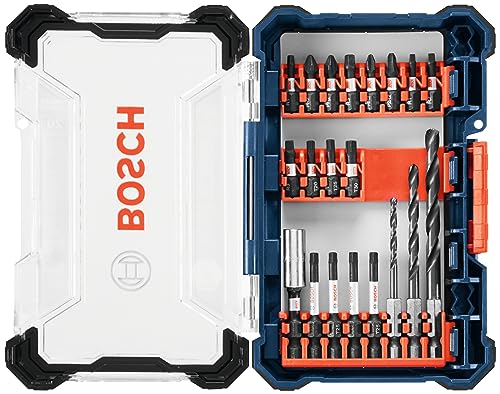 BOSCH DDMS20 20-teiliges sortiertes schlagfestes Bohrerantriebs-Set für Bohr- und Fahranwendungen von Bosch