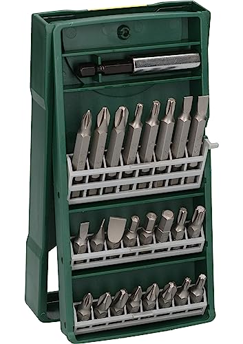 Bosch Accessories 25tlg. Mini-X-Line Schrauberbit-Set (PH-, PZ-, Hex-, T-, S-Bit, Zubehör Bohrschrauber und Schraubendreher) [Energieklasse A+] von Bosch