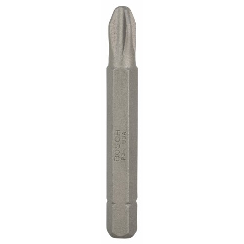 Bosch Professional Bit Extra-Hart für Phillips-Kreuzschlitzschrauben (PH3, Länge: 51 mm, 3 Stück) von Bosch Accessories