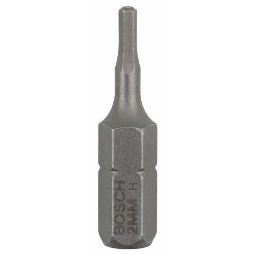 Bosch Professional Bit Extra-Hart für Innensechskant-Schrauben (HEX2, Länge: 25 mm, 3 Stück) von Bosch Accessories