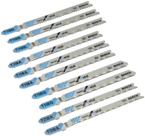 Bosch Accessories 2607010631 Stichsägeblatt-Set, Calar: Basic Metal: 10uds Bosch Accessories 2607010631 Stichsägeblatt-Set, Calar: Basic Metal: 10uds von Bosch