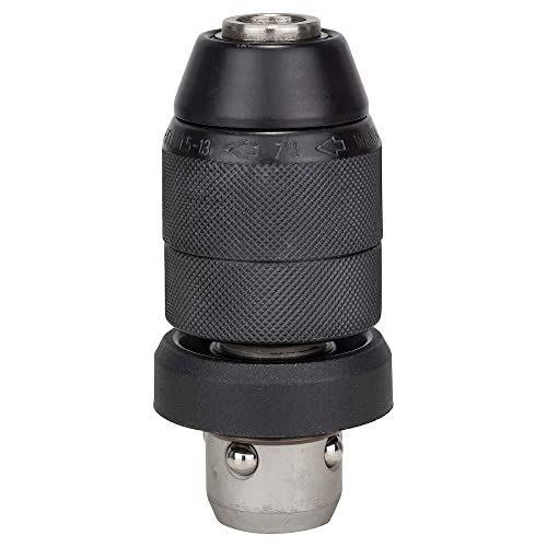 Bosch Accessories Professional Schnellspannbohrfutter mit Adapter (Ø 1,5 – 13 mm, SDS plus, Zubehör für Bohrhämmer) von Bosch Professional