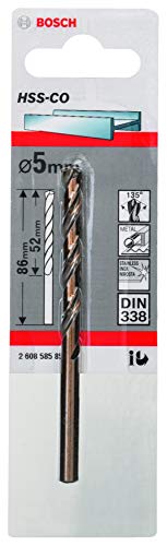 Bosch Accessories Bosch Professional Metallbohrer HSS-Cobalt (Ø 5 mm) von Bosch