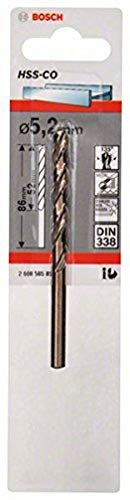 Bosch Accessories Professional Metallbohrer HSS-Cobalt (Ø 5,2 mm) Bosch Accessories Professional Metallbohrer HSS-Cobalt (Ø 5,2 mm) von Bosch