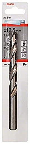 Bosch Pro Metallbohrer HSS-G geschliffen (Ø 12,5 mm) von Bosch