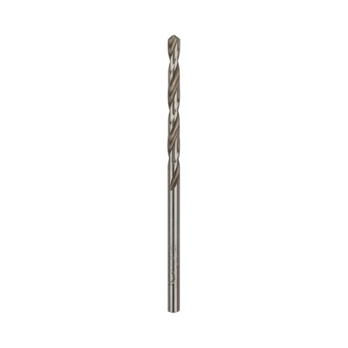 Bosch 10x PRO Metal HSS-G Spiralbohrer Standardlänge (für Nichteisenmetalle, Stahl, Ø 3,20 mm, Professional Zubehör Bohrmaschine/Schrauber) von Bosch Professional