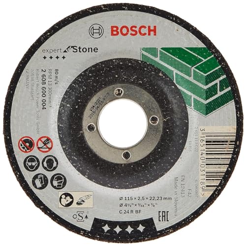 Bosch Professional 2608600227 Schleifzubehör Trennscheibe 230 x 3 mm F.Stein, Blau von Bosch Professional