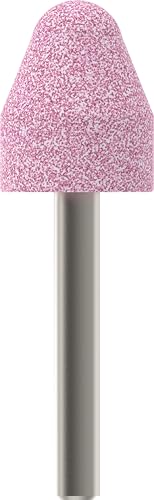 Bosch 1x PRO Steel Schleifstiftset für Long Life 6‑mm-Geradschleifer, Bohrer und Zylinderschaft (für Stahl, Gusseisen, Ø 20 mm, Professional Zubehör Geradschleifer) von Bosch
