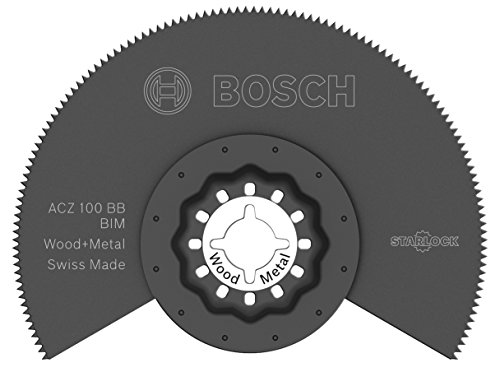 Bosch Professional 1x Segmentsägeblatt ACZ 100 BB Wood and Metal (für Holz und Metall, 100 mm, Zubehör Multifunktionswerkzeug) von Bosch Professional