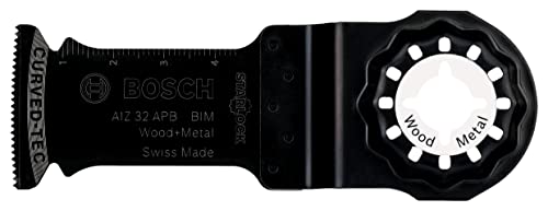 Bosch Professional 1x Tauchsägeblatt AIZ 32 APB Wood and Metal (für Holz und Metall, 50 x 32 mm, Zubehör Multifunktionswerkzeug) Bosch Professional 1x Tauchsägeblatt AIZ 32 APB Wood and Metal (für Holz und Metall, 50 x 32 mm, Zubehör Multifunktionswerkzeug) von Bosch