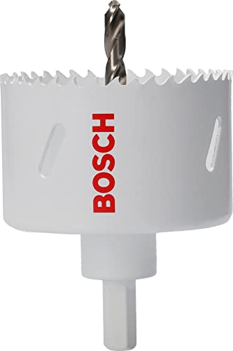 Bosch 1x Lochsäge HSS-Bimetall (für Aluminium, Metalle, Buntmetalle, Kunststoffe, Acrylglas, Holz, Gipskarton, Ø 68 mm, Zubehör Bohrmaschine) von Bosch Accessories