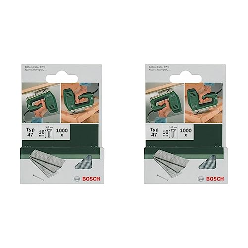 Bosch 2609255809 DIY Nägel Typ 47 1.8 x 1.27 x 16 mm (Packung mit 2) von Bosch