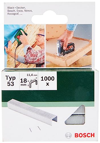 Bosch Accessories Bosch 2609255824 DIY Klammern Typ 53 11.4 x 0.74 x 18 mm von Bosch