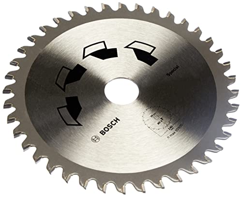 Bosch 1x Kreissägeblatt Special (Sägeblatt für Holz, Nichteisenmetalle, Kunststoffe, Ø 140 x 2.2/1.6 x 20/12.75 mm, 40 Zähne, FT, mit 1x Reduzierring 12.75 mm, Zubehör Kreissäge) von Bosch Accessories