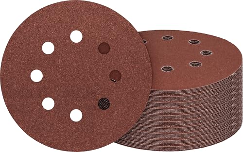 Bosch 50x C430 Expert for Wood Schleifpapier (für Farbe auf Holz, Ø 125 mm, Körnung 10 x 40, 10 x 60, 10 x 80, 10 x 120, 10 x 180, Professional Zubehör Exzenterschleifer) von Bosch