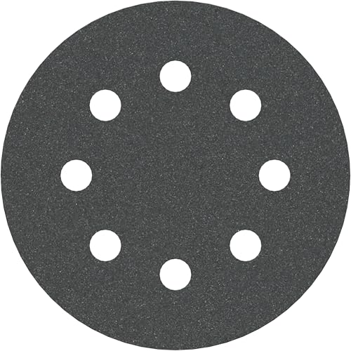 Bosch 5x PRO Plastic and Hard Stone F355 Schleifscheibe (für Beton, Harter Stein, Ø mm, Körnung 240, Professional Zubehör Exzenterschleifer) von Bosch