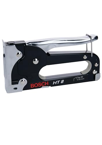 Bosch Professional Handtacker HT 8 (für Holz, Klammertyp 53, 4-8 mm) von Bosch
