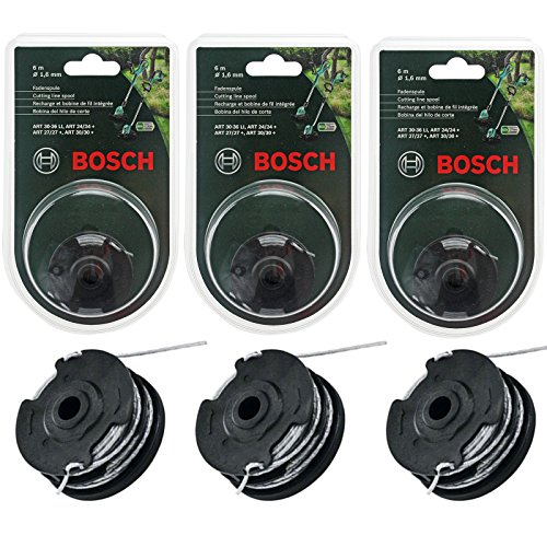 Bosch Fadenspule für Bosch Rasentrimmer Art. 24/27/30/30-36, 1,6 mm x 18 m von Bosch