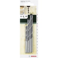Bosch Accessories 2609255308 Holz-Spiralbohrer-Set 3teilig 6 mm, 8 mm, 10 mm Zylinderschaft 1 Set Bosch Accessories 2609255308 Holz-Spiralbohrer-Set 3teilig 6 mm, 8 mm, 10 mm Zylinderschaft 1 Set von Bosch