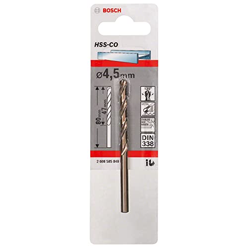 Bosch Accessories Professional Metallbohrer HSS-Cobalt (Ø 4,5 mm) von Bosch