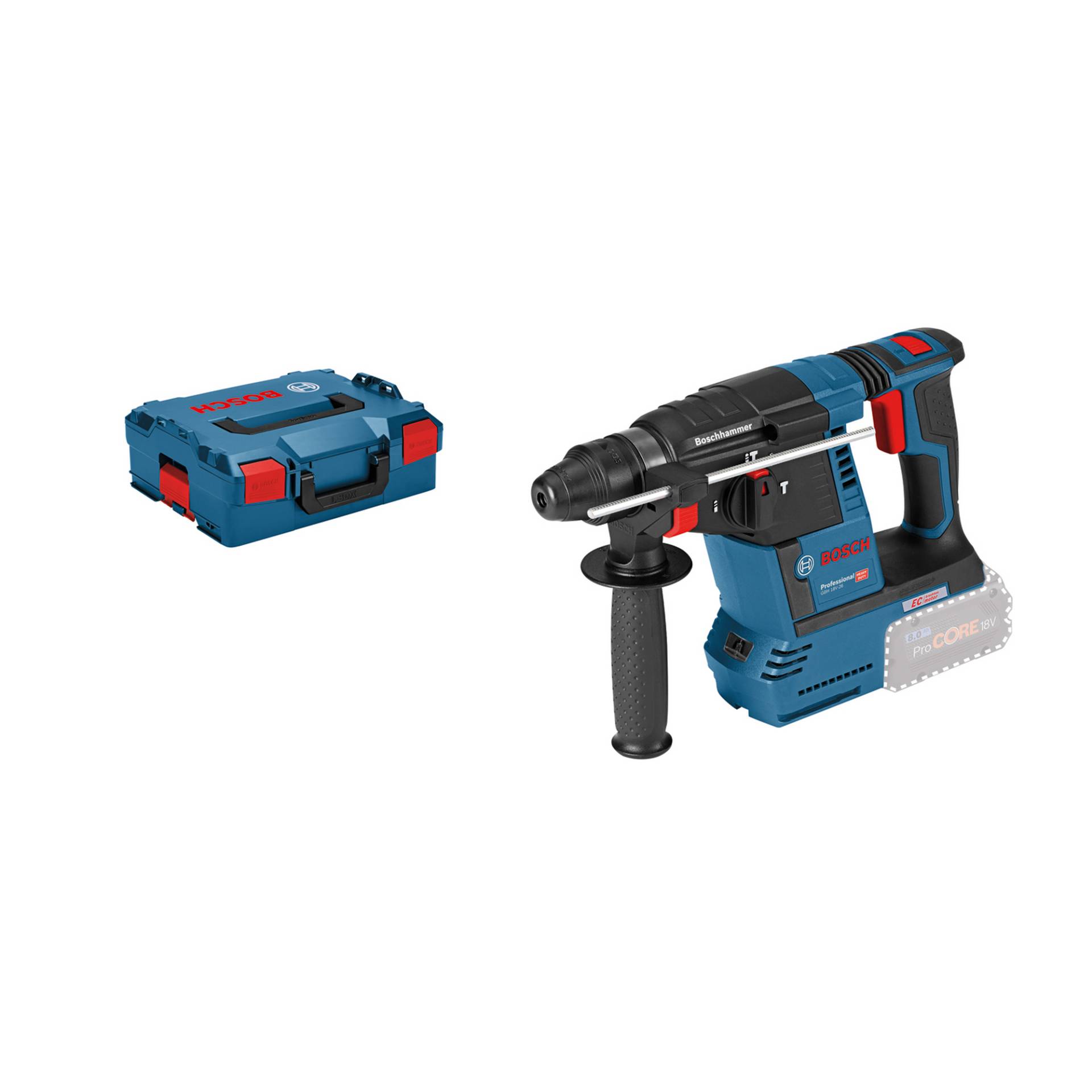 Bosch Akku-Bohrhammer 'GBH 18V-26' Professional Solo Version mit Transportbox Bosch Akku-Bohrhammer 'GBH 18V-26' Professional Solo Version mit Transportbox von Bosch