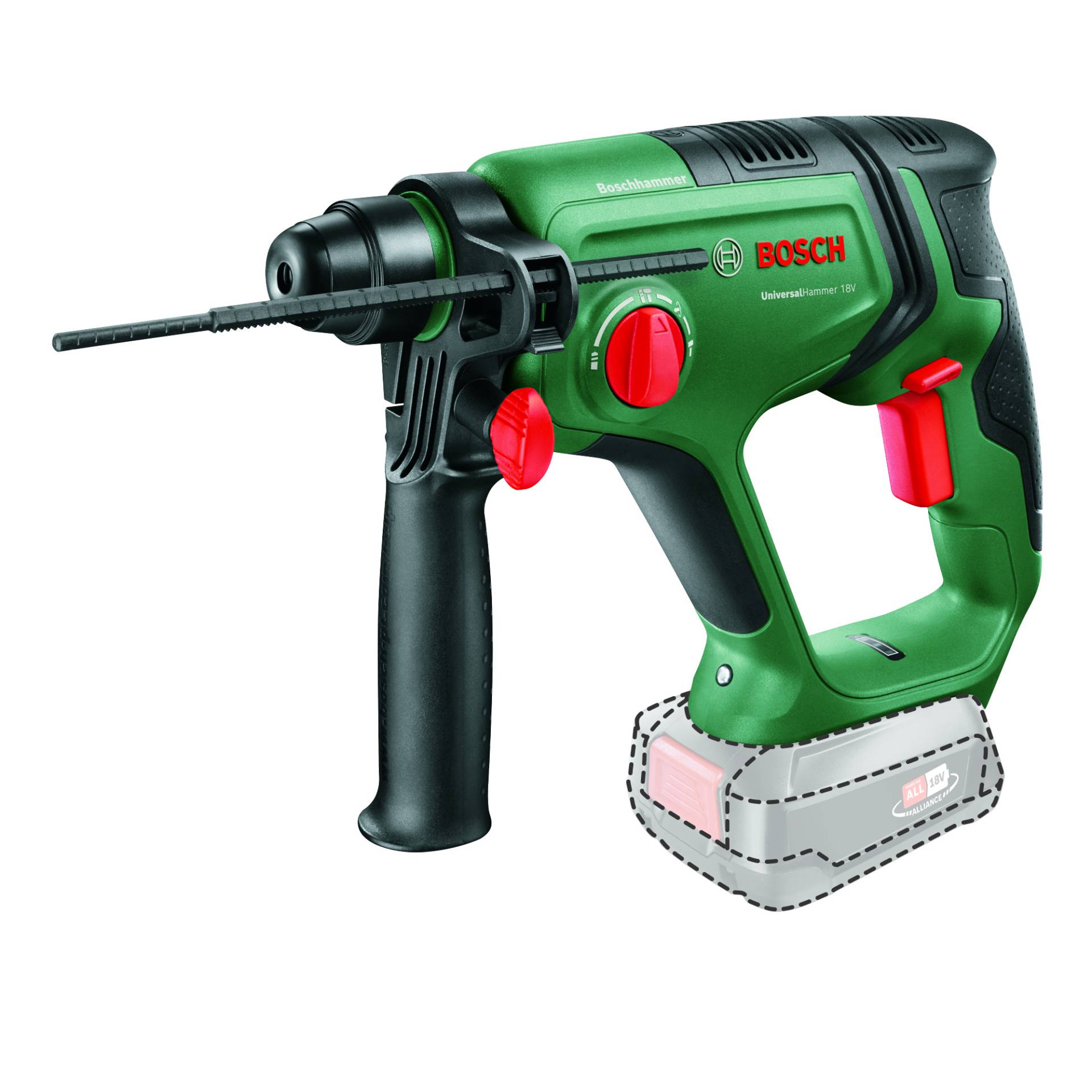 Bosch Akku-Bohrhammer 'UniHammer 18 V' Power-LED, ohne Akku und Ladegerät Bosch Akku-Bohrhammer 'UniHammer 18 V' Power-LED, ohne Akku und Ladegerät von Bosch