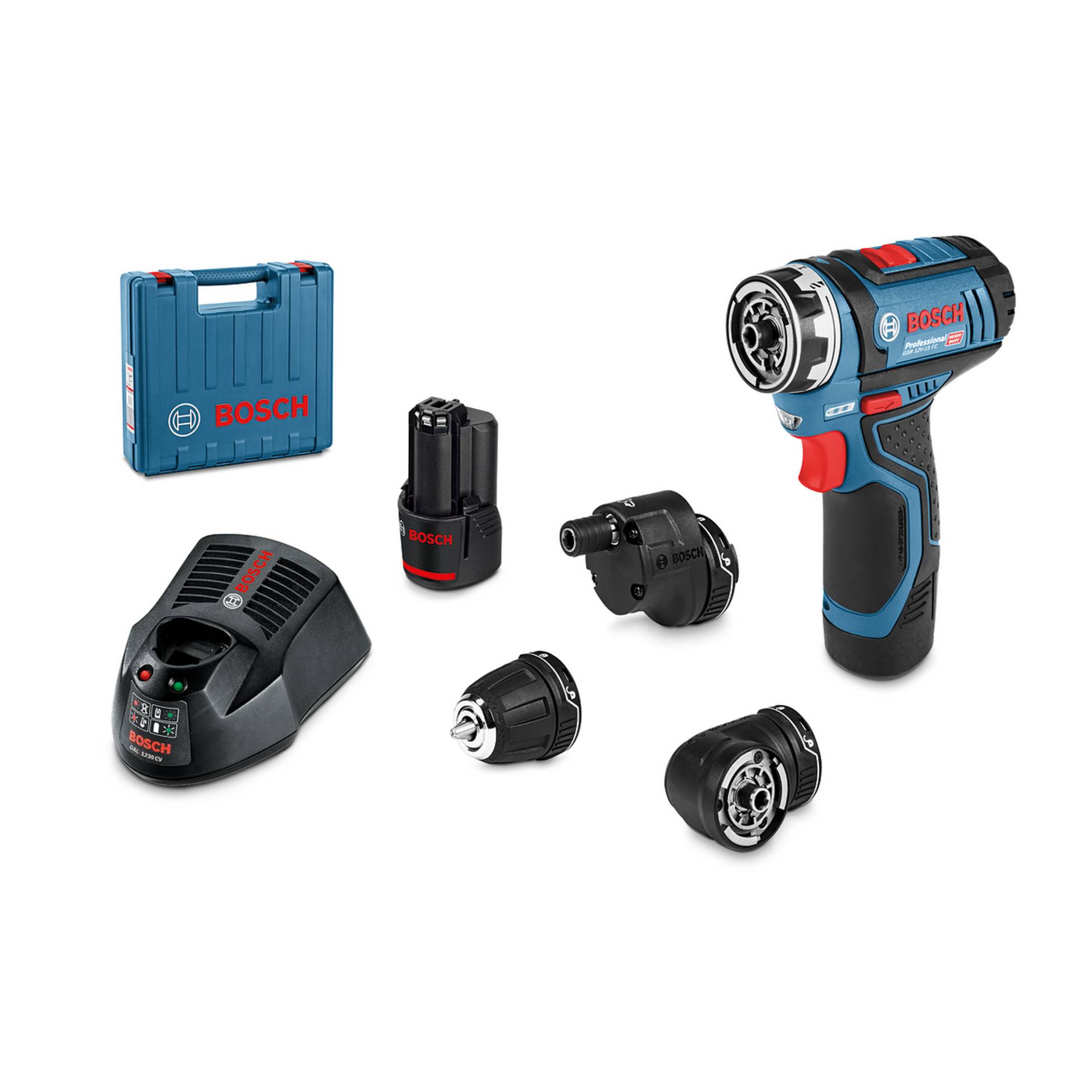 Bosch Akku-Bohrschrauber 'GSR 12V-15 FC Professional' 2 x 2,0 Ah Akku in Koffer Bosch Akku-Bohrschrauber 'GSR 12V-15 FC Professional' 2 x 2,0 Ah Akku in Koffer von Bosch
