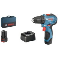 Akku-Bohrschrauber gsr 12V-30 mit 2x 2,0 Ah + Ladegerät in Tasche - Bosch von Bosch