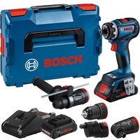 Bosch Akku-Bohrschrauber gsr 18V-90 fc, gfa 18-M/E/W/H 2x4,0 Ah + Lader l-boxx von Bosch Professional