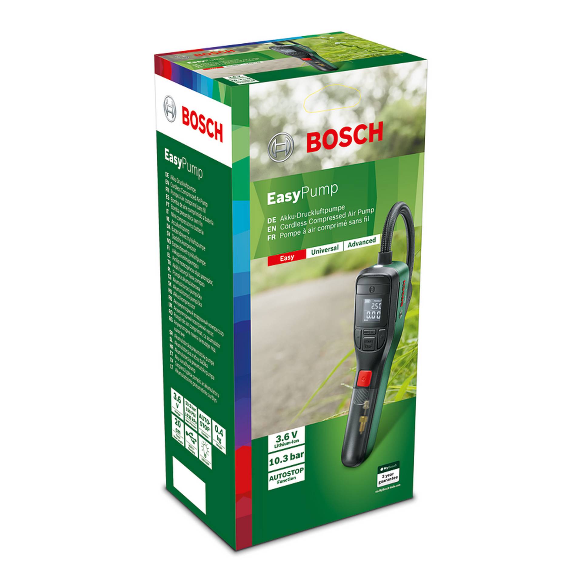 Bosch Akku-Druckluftpumpe 'EasyPump' von Bosch