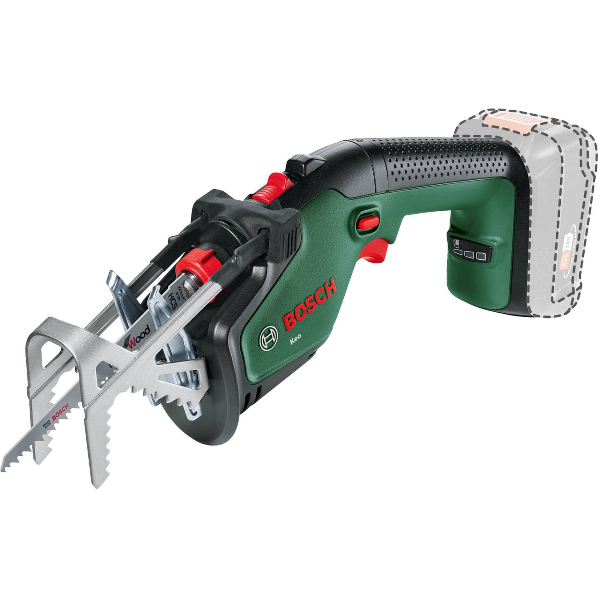 Bosch Akku-Gartensäge 'KEO' 18 V, ohne Akku und Ladegerät Bosch Akku-Gartensäge 'KEO' 18 V, ohne Akku und Ladegerät von Bosch