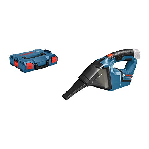Bosch Professional 12V System Akku Staubsauger GAS 12V (inkl. 1x Flachfaltenfilter, Fugendüse, L-BOXX, ohne Akku/ Ladegerät) von Bosch Professional