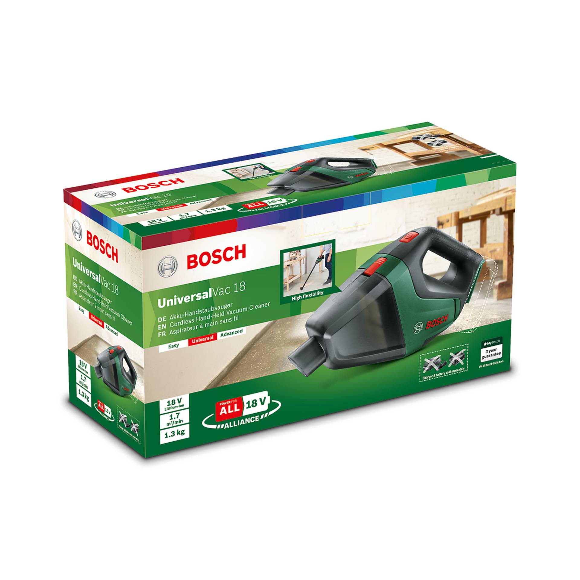 Bosch Akku-Handstaubsauger 'UniversalVac 18' Bosch Akku-Handstaubsauger 'UniversalVac 18' von Bosch