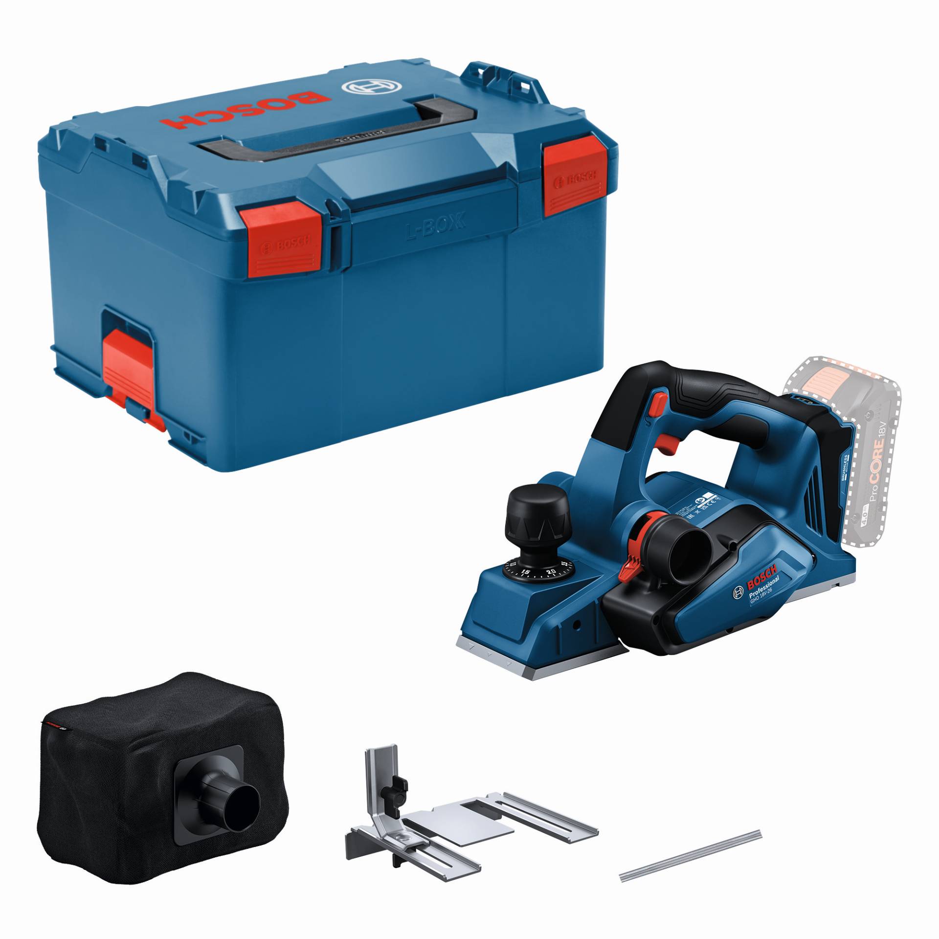 Bosch Akku-Hobel 'GHO 18V-26 Professional' 18 V ohne Akku und Ladegrät Bosch Akku-Hobel 'GHO 18V-26 Professional' 18 V ohne Akku und Ladegrät von Bosch