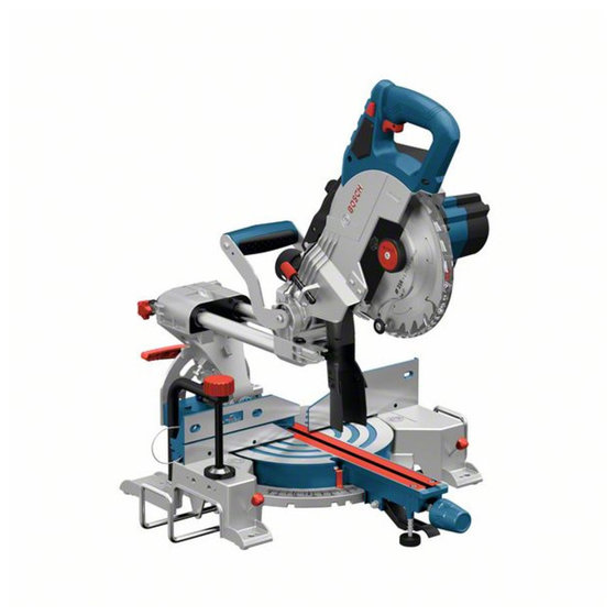 Bosch - Akku-Kapp- und Gehrungssäge BITURBO GCM 18V-216, 2 x 5,5 Ah von Bosch