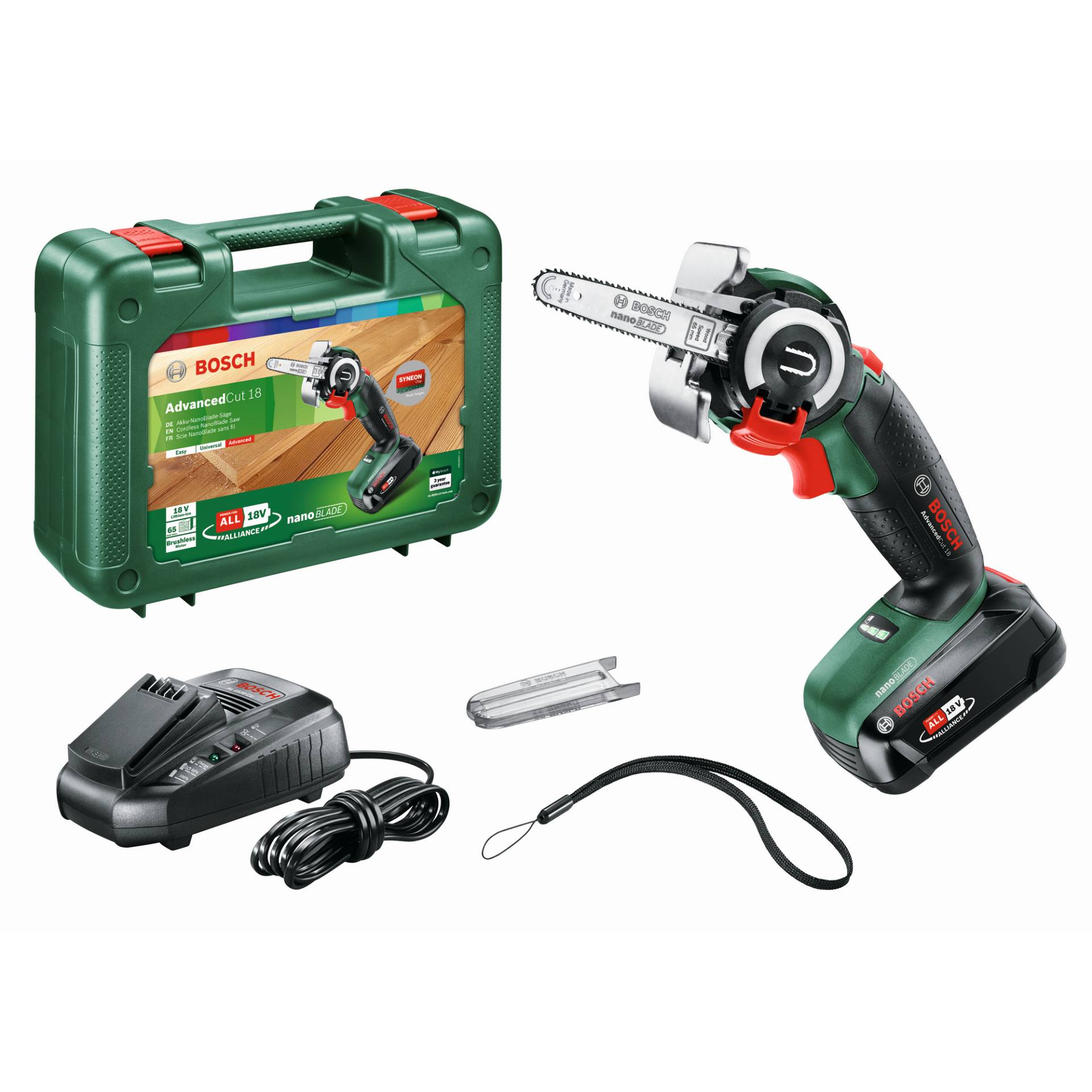 Bosch Akku-Kettensäge 'AdvancedCut 18' mit Akku Bosch Akku-Kettensäge 'AdvancedCut 18' mit Akku von Bosch