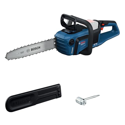 Bosch Professional 18V System Kettensäge GKE 18V-40 (40 cm Schwert, bürstenloser Motor mit BITURBO-Technologie, inklusiv Kombischlüssel, Kettenabdeckung) von Bosch Professional