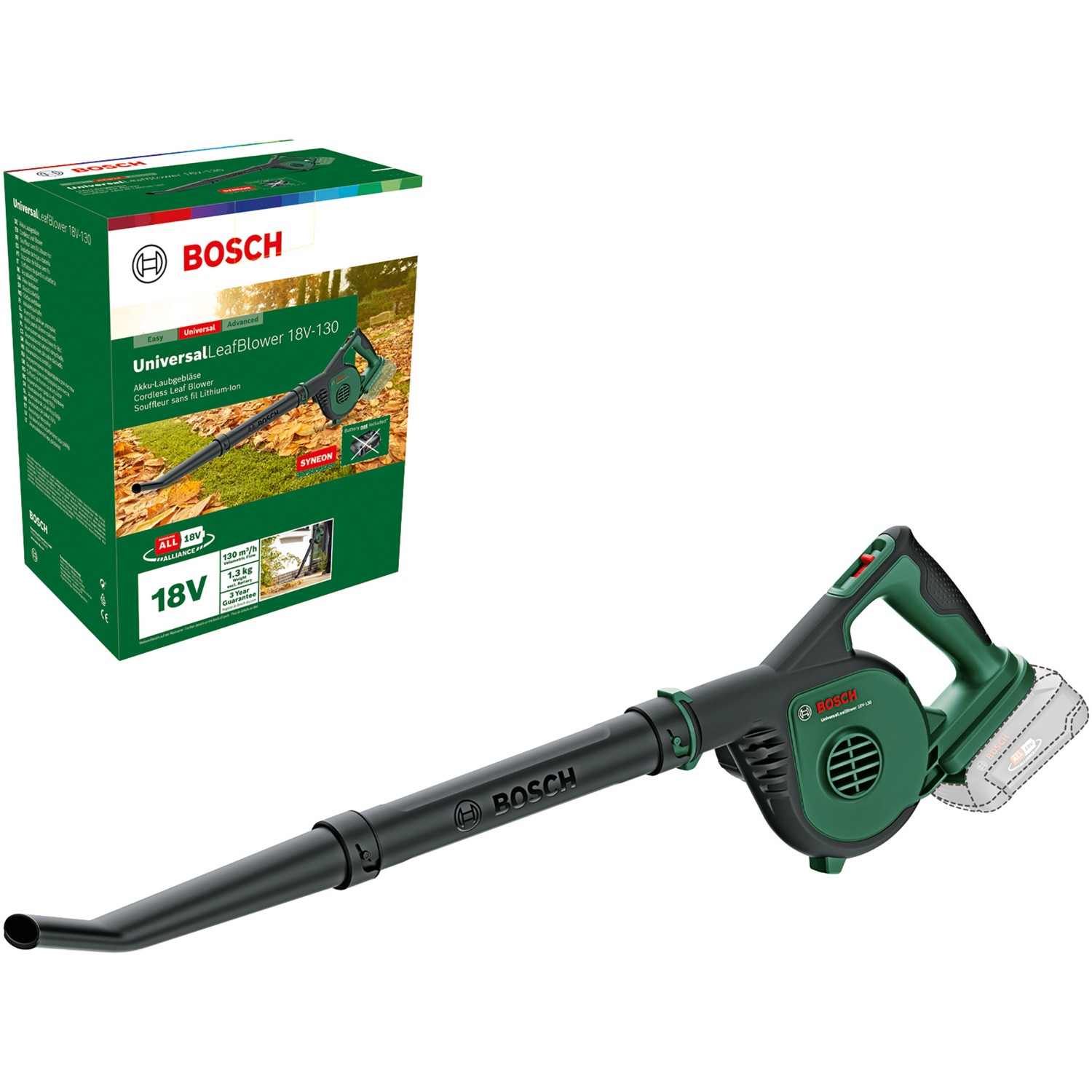 Bosch Akku-Laubbläser 18V UniversalLeafBlow solo von Bosch