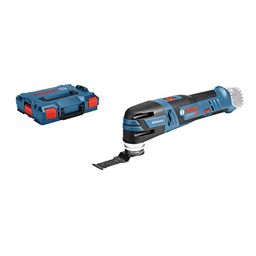 Bosch Professional 12V System Akku Multi-Cutter GOP 12V-28 (inkl. Starlock-Werkzeugaufnahme, Leerlaufschwingzahl: 5000–20000 min-1, ohne Akkus und Ladegerät, in L-BOXX 102) von Bosch Professional