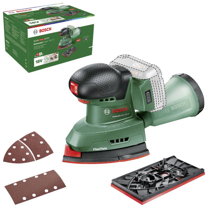 Bosch Akku Multischleifer UniversalSander 18 V-10 Solo von Bosch