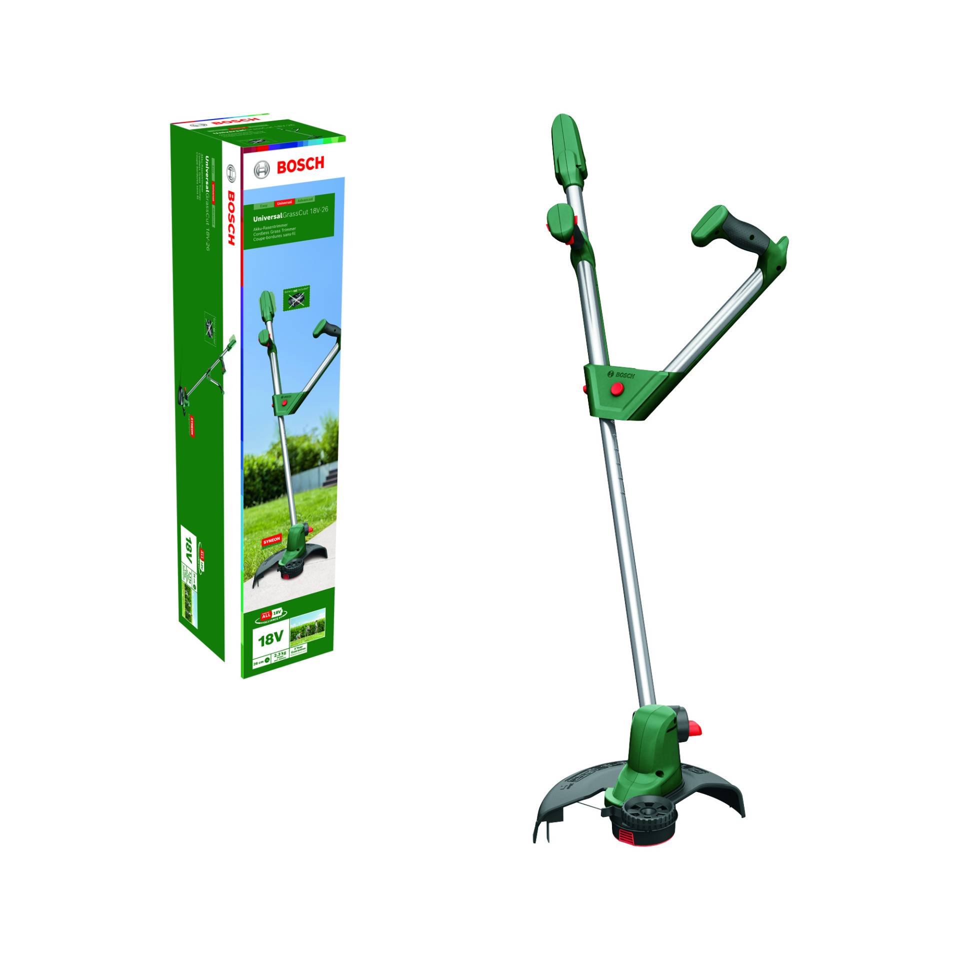 Bosch Akku-Rasentrimmer 'UniversalGrassCut 18V-26' ohne Akku Bosch Akku-Rasentrimmer 'UniversalGrassCut 18V-26' ohne Akku von Bosch