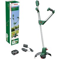 Akku Rasentrimmer UniversalGrassCut 18V-260 (2 Akku, 18 Volt System, Schnittkreisdurchmesser: 26 cm) - Bosch von Bosch
