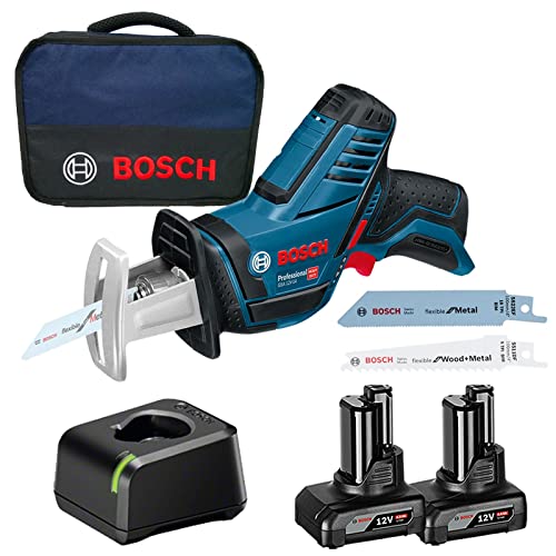 Bosch Akku-Säbelsäge GSA 12V-14 / 2x 4,0 Ah Akku + Ladegerät im Softbag von Bosch