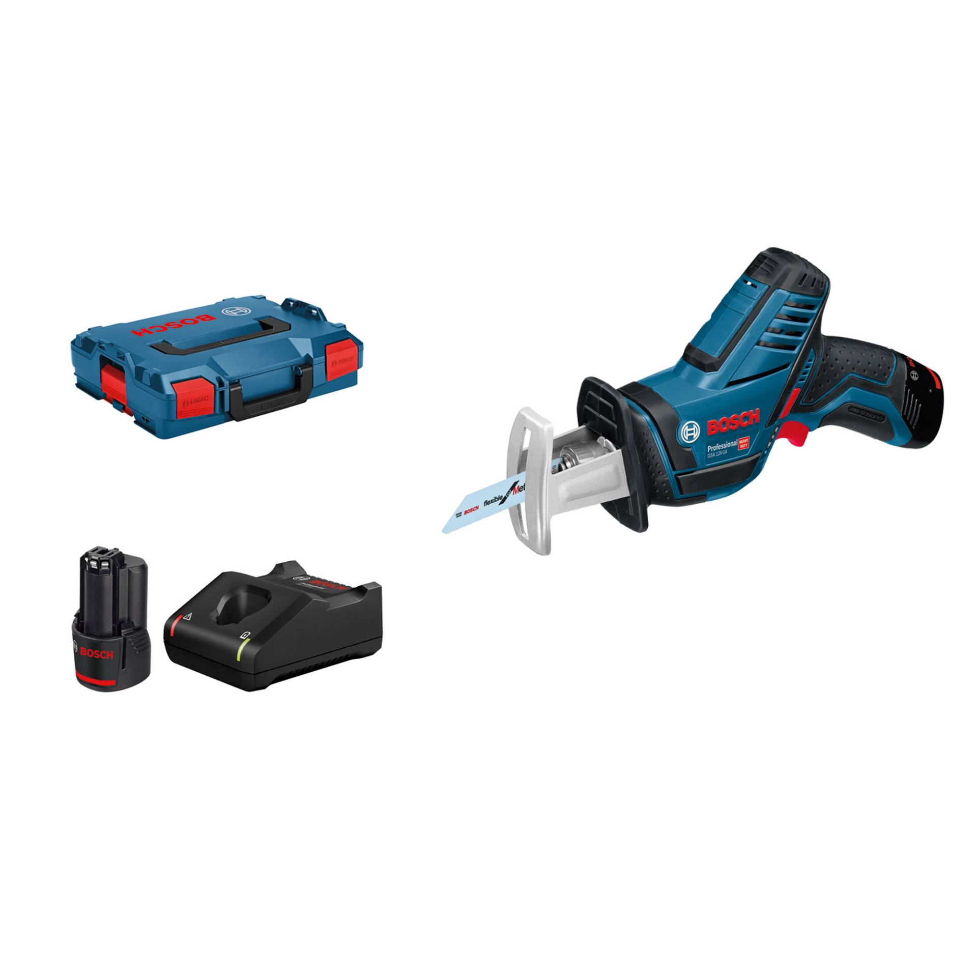 Bosch Akku-Säbelsäge 'GSA 12V-14 Professional' 2 x Akku, in L-BOXX Bosch Akku-Säbelsäge 'GSA 12V-14 Professional' 2 x Akku, in L-BOXX von Bosch